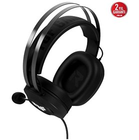 Resim Asus TUF Gaming H1 Gen II USB-A 40 MM 7.1 Surround Mikrofon Kablolu Gaming Kulaklık 