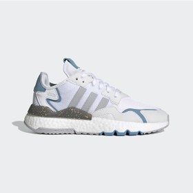 Resim Adidas Nite Jogger Erkek Beyaz Spor Ayakkabı Beyaz 