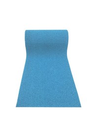 Resim Abkos 14mm Kıvırcık Kaydırmaz Paspas 100cm Kaymaz Yolluk Kaydırmaz Halı 10m Turkuaz 