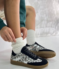 Resim inizio Siyah Zebra Kadın Spor Ayakkabı DS066 