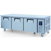 Resim Iceinox Tezgah Tip Snack Buzdolabı 3 Kapılı Kısa Model 