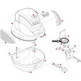 Resim Givi Z643nrçantakilitparçasıtrk33-v46-e370 