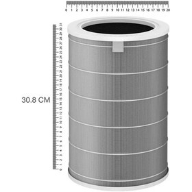 Resim Gri High Efficiency Rfid Uyumlu Xiaomi Smart Air Purifier 4 Lite Hava Temizleme Filtresi 