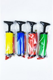 Resim kutuTR Top Şişirme Pompası Top İğnesi Hediyeli Futbol Basketbol Voleybol Top Pompası Stoğa Göre Renk 