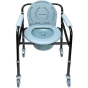Resim Ky696 Tekerlekli Tuvaletli Banyo Sandalyesi Agstwc005 