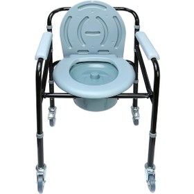 Resim Ky696 Tekerlekli Tuvaletli Banyo Sandalyesi Agstwc005 