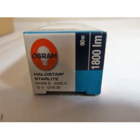 Resim Tram56 Osram 12V 90W Gy6,35 64458 S Iğne Bacak, Kapsül Halojen Ampul. 2 ad. 
