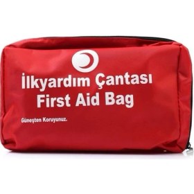 Resim Doğal Eczane Trafik Ilk Yardım Çantası Tüvtürk Muayene Uyumlu 