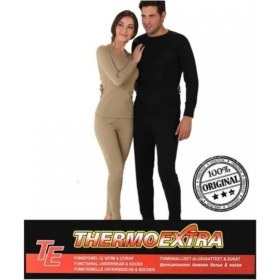 Resim Thermoekstra Termal Içlik Seti Unisex Destekli -20 Derece 