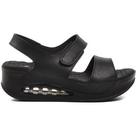 Resim Aryan 100-894 Anatomic Kadın Dolgu Topuk Sandalet Beyaz 