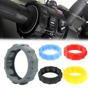 Resim 1 Adet Yüksek Esneklikli Silikon Motosiklet Gidon Koruyucu Kılıf - for BMW F900R/XR/R1200/R1250/S1000RR/XR/K1600 Serisi için, Anti-Korozyon, Darbeye Dayanıklı, Kolay Kurulum, Şık Tutuş Tasarımı, Darbe Emici Malzeme 