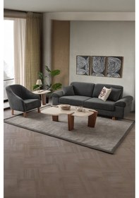 Resim Armada 3+1 Koltuk Takımı Antrasit Antrasit 