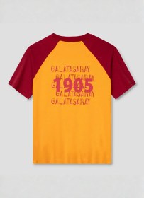 Resim Gs Store House Of Clubs -galatasaray Match Day Büyük Çocuk T-shirt Sarı - Kırmızı 