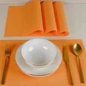 Resim Maxstyle Harmony Papaya 4 Parça Amerikan Servis Seti 30x45 cm 