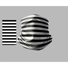 Resim Buffalo Siyah Beyaz Tasarımlı Motorcu Çok Amaçlı Outdoor Boyunluk Unisex Bandana 