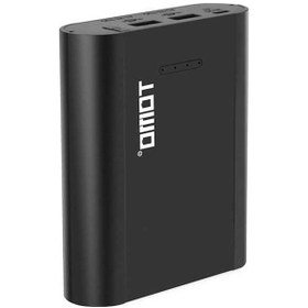 Resim Willowhaven Tomo P4 Power Bank, 18650 Şarj Cihazı, Çift Usb, Taşınabilir, Siyah, 71g 