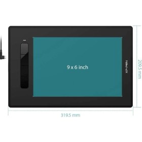 Resim XP-Pen Star G960s 12.5x8.25 Inç Grafik Tablet 8192 Basınç 4 Tuşlu 