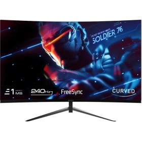 Resim GameBooster GB-2726CF 27" 240hz VA 1ms FHD Curved R1500 Gaming Monitör 