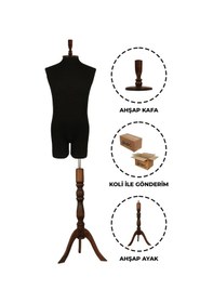 Resim Pantolon Giyebilen 48 Beden Erkek Terzi Mankeni İğne Batmaz 6 