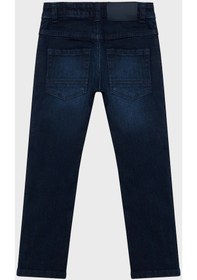 Resim Hugo Boss Çocuk Kot Pantolon 24710/z09 Rınse Wash Lacivert 