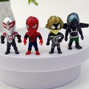 Resim 8 Adet Spider-Man Figürü, Araba ve Ev Dekorasyonu İçin Mükemmel, İdeal Noel veya Sevgililer Günü Hediyesi Heykeller 