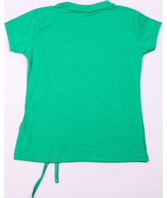 Resim Hçm Kız Çocuk Tshirt Taş Baskılı A1 Yeşil 