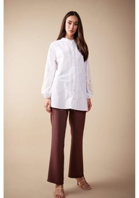 Resim Defacto Relax Fit Pantolon B1548AX23HSBN166 Kahverengi 
