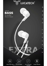 Resim Lucatech LH-301 3.5 MM Jack Stero Studio Mikrofonlu Kablolu Kulaklık 