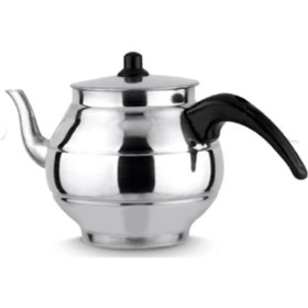 Resim 12 Litre Paslanmaz Metal Odunlu Kömürlü Çay Semaveri Büyük Çift Musluklu Demlik Hediyeli Semaver 12 