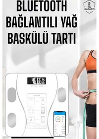 Resim Zengemtx Akıllı Tartı Dijital Baskül Yağ Su Kas Vücut Kitle Kilo Ölçer Tartı 