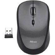 Resim Trust 24549 YVI+ Sessiz Siyah Kablosuz Mouse 