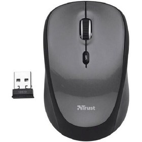Resim Trust 24549 YVI+ Sessiz Siyah Kablosuz Mouse 