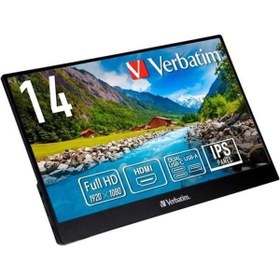 Resim Verbatim 14" IPS PM14 49590 6MS HDMI-TYPEC TAŞINABİLİR MONİTÖR 1920X1080 
