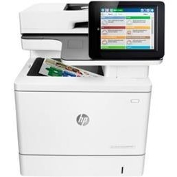Resim Hp M577Dn B5L46A Renkli A4 Yazıcı Fotokopi Tarayıcı 