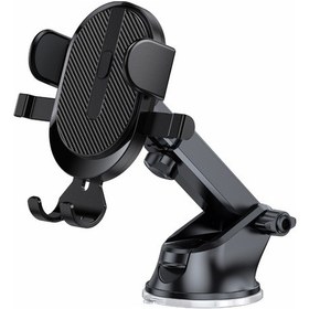 Resim 360 Döner Araç Telefon Tutucu Otomatik Kilit Mekanizmalı Stand - Lisinya 
