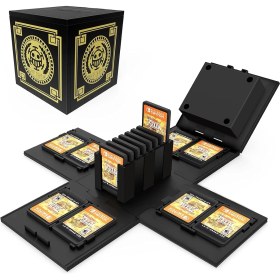 Resim Jingyi Anahtar Oyun Kartı Için Oyun Saklama Kutusu Tek Parça Oyun Küpü 16'ya Kadar Oyunlar, Katlanabilir Nintendo Anahtarı Oyun Kartı Kutusu Küp Nintendo Anahtarı Oyun Saklama Kutusu (Yurt Dışından) 