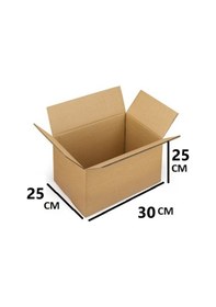 Resim 30x25x25 Ksssk Gramajlı Çift Oluklu Mini Boy Koli - 5 Adet 6 desi 