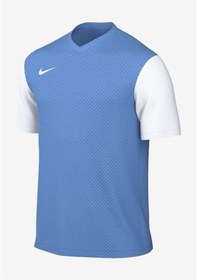 Resim Nike M Nk Df Tiempo Prem Iı Jsy Ss Dh8035-412 Mavi Beyaz Erkek Forma 001 