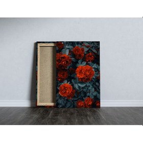 Resim Gül Kanvas Tablo 