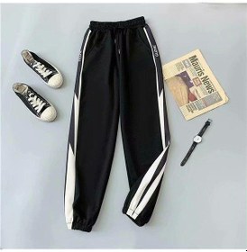 Resim Siyah Yaz Ve Sonbahar Yeni Pantolon Spor Gevşek Pantolon Erkek Koşu Pantolonları Erkek Rahat Moda Nefes Tayt Pantolon Siyah 