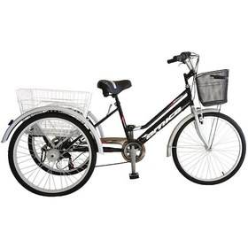 Resim Arnica Cargo 24" Jant 6 Vites Üç Tekerlekli Kargo Bisiklet 