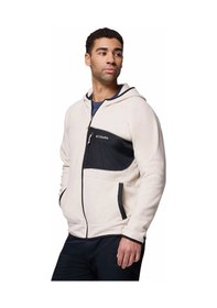 Resim Columbia Fast Trek Overlay Hooded Full Zip Bej Erkek Outdoor Polar Am3470-278 Bej 