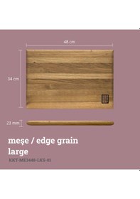 Resim Lüks Kesme Tahtası Meşe Large 