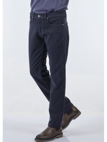 Resim Wemsey Duble Paça Normal Bel Lacivert Erkek Pantolon WSK25PN47113 Lacivert 