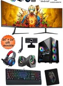 Resim IZOLY RX55 i5-10400F 16GB 512GB M.2 NVMe RX 580 8GB 24" + 24" Oyuncu Masaüstü Bilgisayarı 