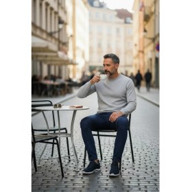 Resim Modayak Enes Lacivert Süvet Poli Taban Bağcıklı Günlük Erkek Ayakkabı 