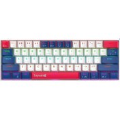 Resim Saywin 3 Modlu Türkçe Q Rgb Mekanik Oyuncu Klavye Beyaz Lacivert 