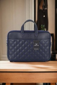 Resim 13.3-14" inç Lacivert El ve Omuz Laptop Evrak Çantası 