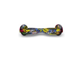 Resim RYDER STAR Elektrikli Kaykay Hoverboard 6.5 Inch Bluetooth Hoparlörlü Otomatik Akıllı Denge - RS-S5 Apato Grafiti 