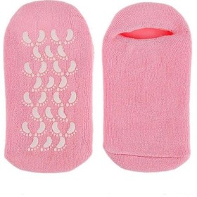 Resim Hfambition Renk Seçenekli Jel Spa Çoraplar - Pamuklu, Tüm Bedenler İçin, Güzellik Bakımı 